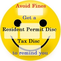 Resident Permit Reminder Disc