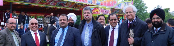 Queen's Diamond Jubilee celebrations in Southall Park