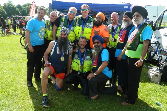 SACA Bike Ride 2016 in Southall