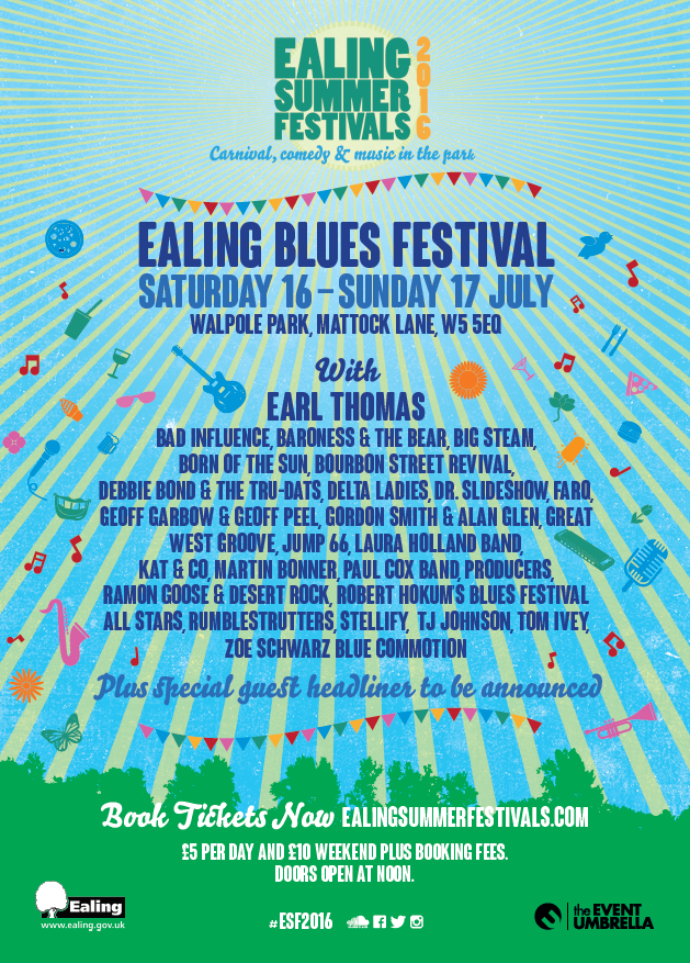 Ealing Blues Festival 2016