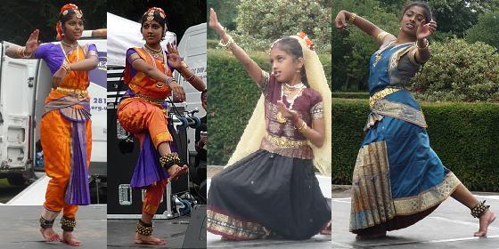 Performers at the Manor House Fun Day in southall