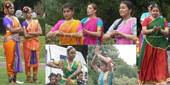 Performers at the Manor House Fun Day in southall