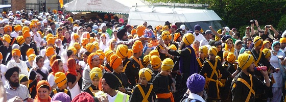 Southall Vaisakhi processioon 2011