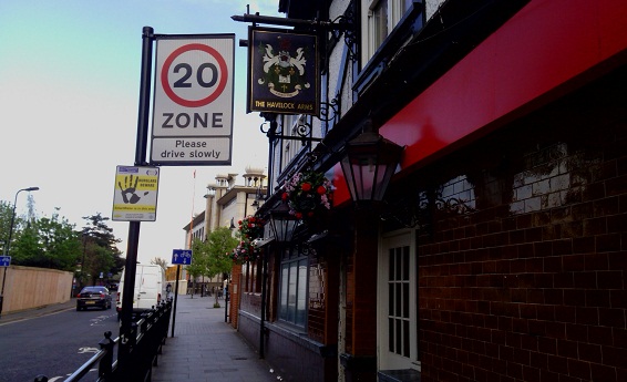 Havelock Arms pub in Southall