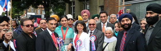 Oswald Road Street Party in Southall