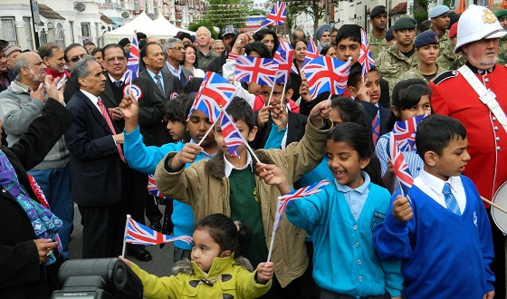 Oswald Road Street Party in Southall