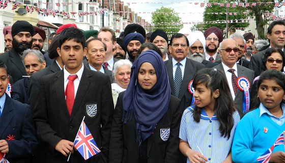 Oswald Road Street Party in Southall