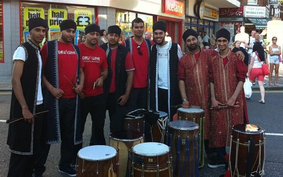 Olympic Torch Relay in Southall