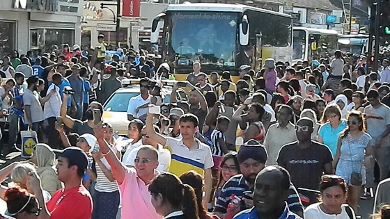 Olympic Torch Relay in Southall