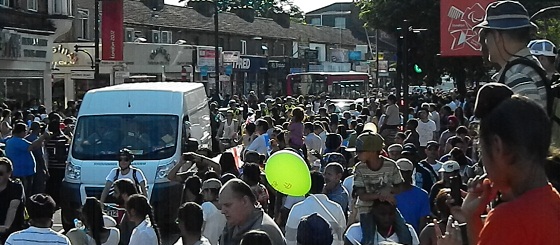 Olympic Torch Relay in Southall