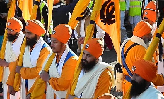 Nagar Kirtan in Southall on 18 Nov 2012