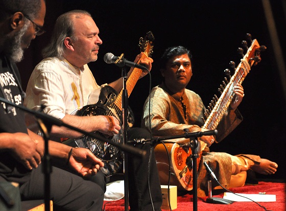 Robert Hokum and Mehboob Nadeem at the Ealing Music and Film Valentine Festival