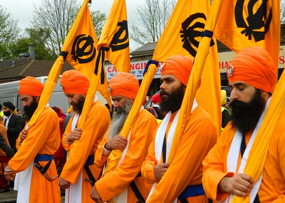 Southall Vaisakhi processioon 2014