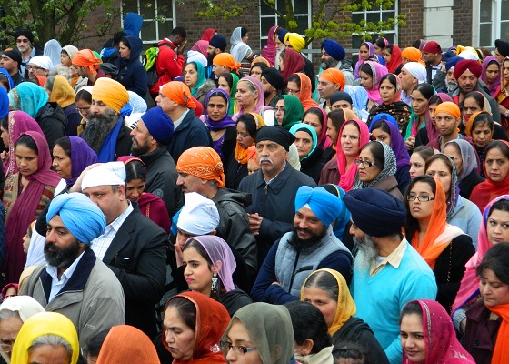 Southall Vaisakhi processioon 2014