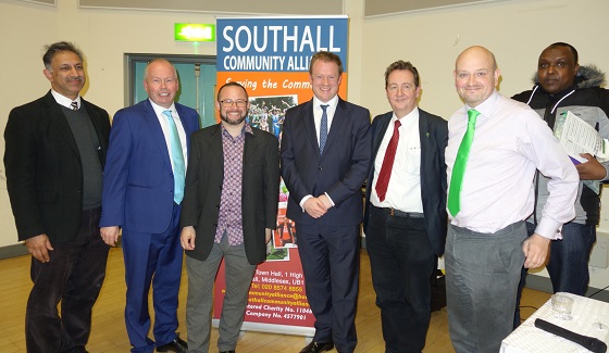 Election Hustings at the Dominion Centre inSouthall