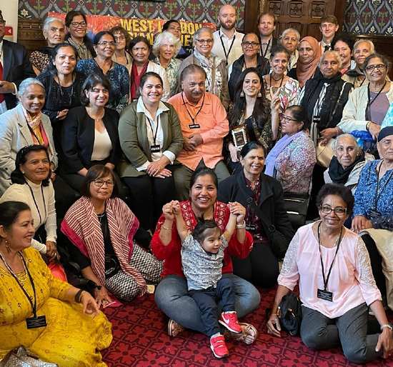 Southall residents visit to Parliament